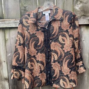 Studio I petite button Down shirt sz. 8 petite